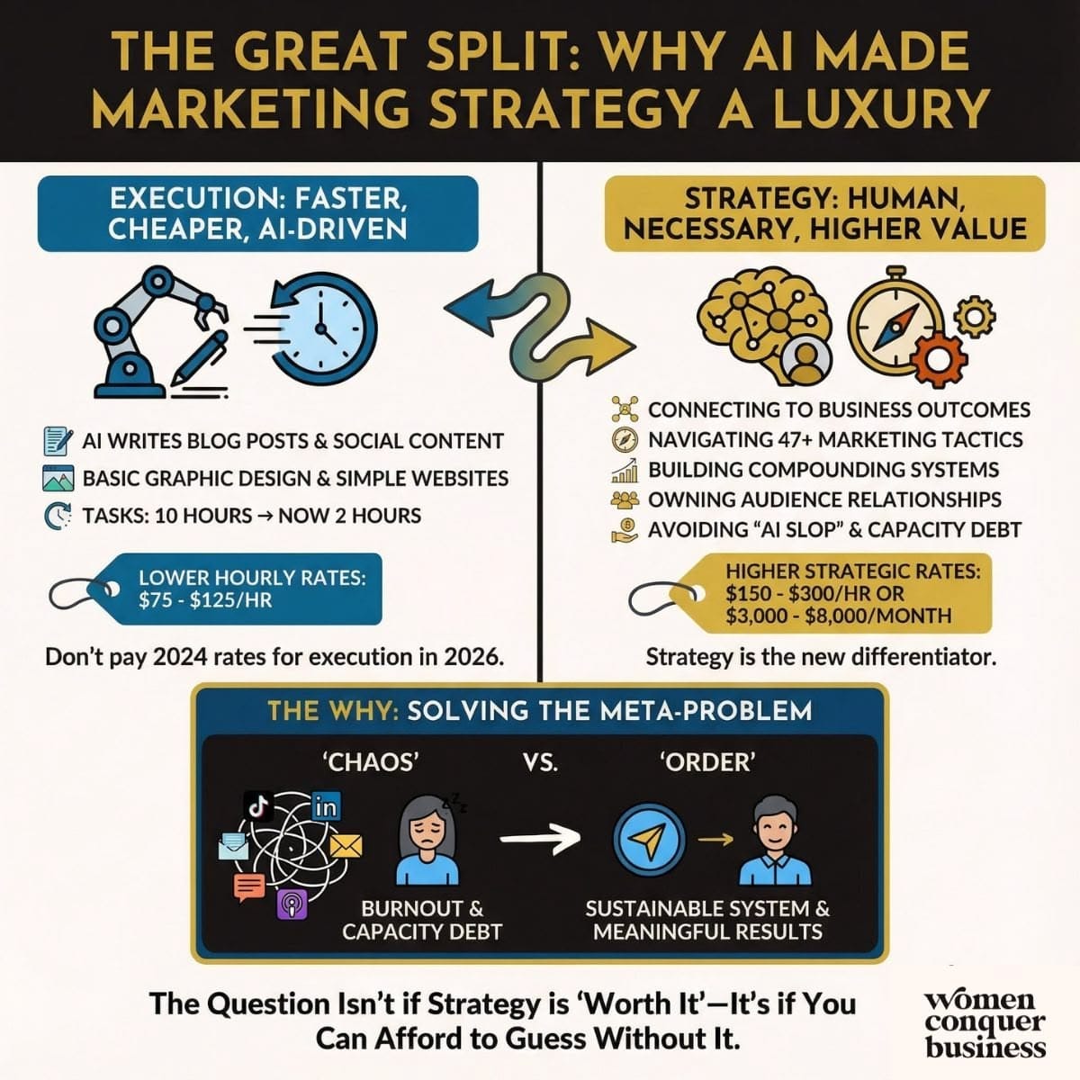 Why AI made marketing strategy a luxury