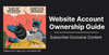 batman and robin business website account ownership guide