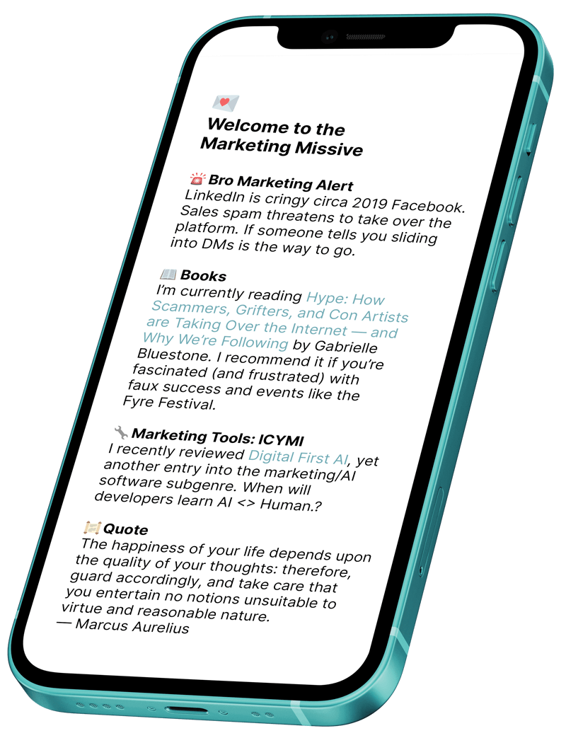 Trusted Marketing Messages