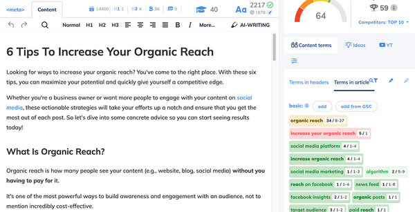 6 Tips To Increase Your Organic Reach