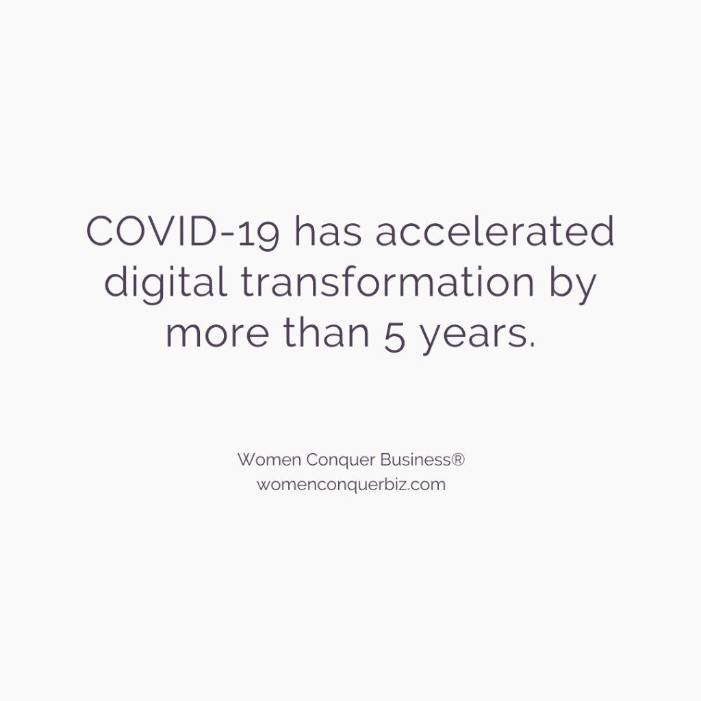 COVID-19 accelerated digital transformation by more than 5 years