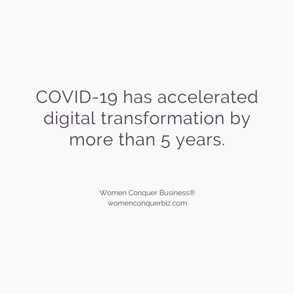 Effects of COVID-19 on Digital Transformation: How It Accelerated & Changed the Business Landscape 2 COVID-19 accelerated digital transformation by more than 5 years