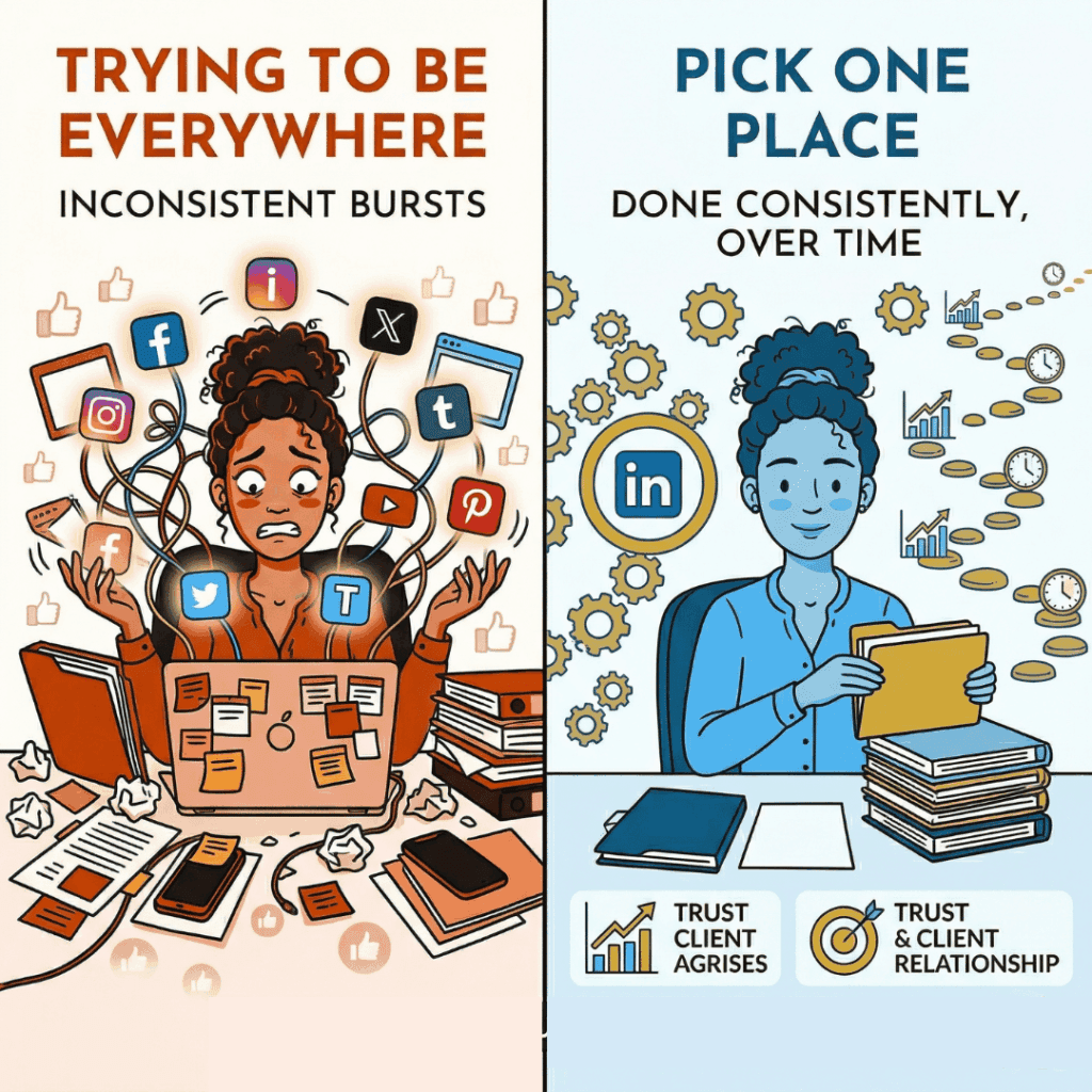 social media done well is a long game