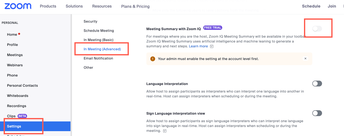 Zoom's AI Update: Incredibly Intrusive Changes & What It Means for Small Businesses Keep Zoom IQ toggled off to turn off generative AI.