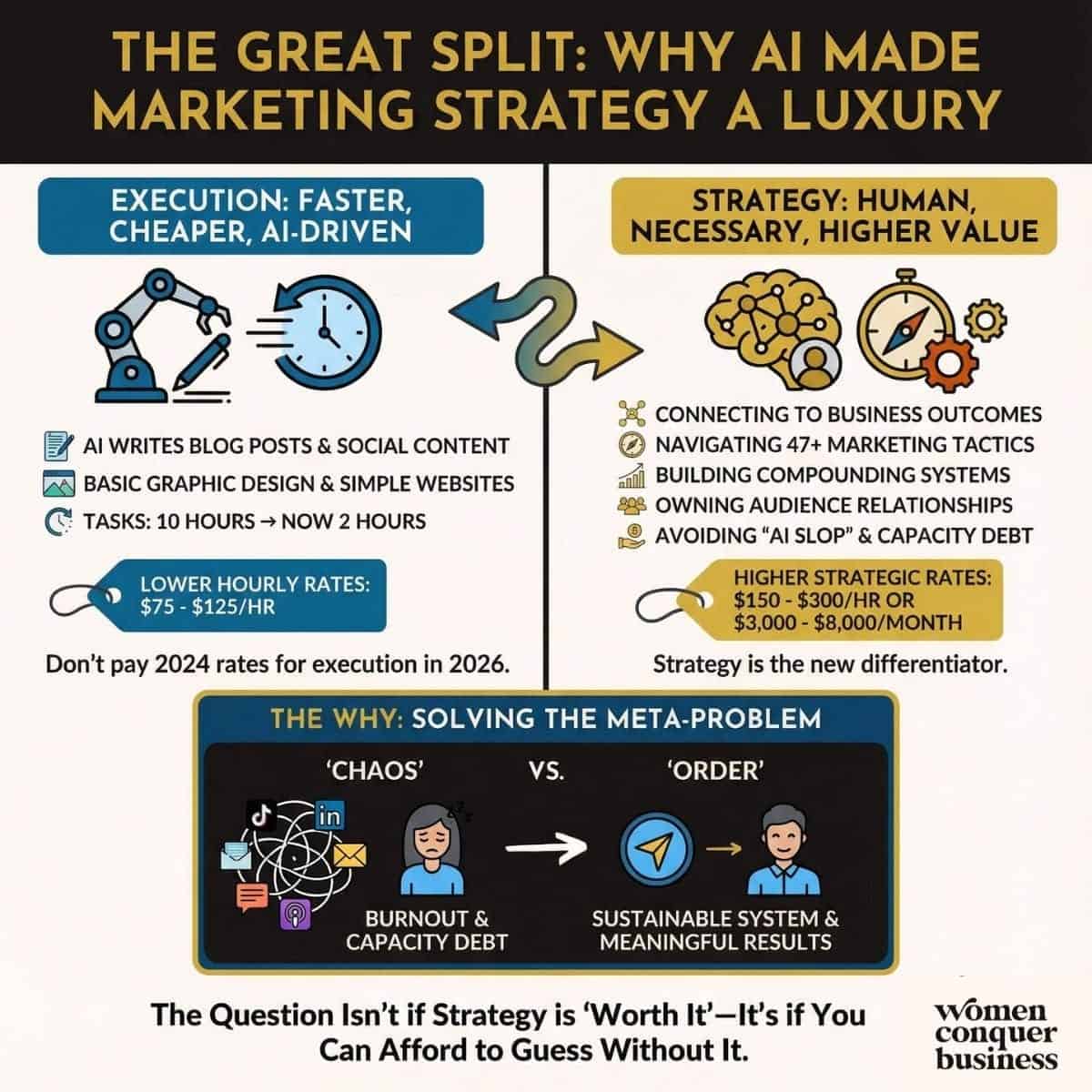 How Much Does a Marketing Consultant Cost? 2026 Rates & Value Guide Why AI made marketing strategy a luxury