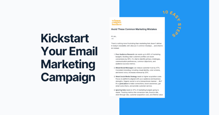 Kickstart Your Email Marketing Campaign featured image