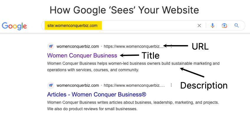 Unlock the Importance of SEO for Small Businesses & Thrive! How Google 'sees' your website. You can also use this to check the keywords your competitors use.