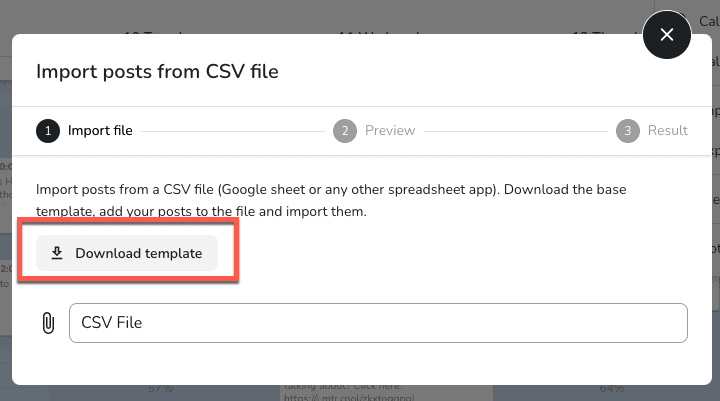 Maximizing Your Marketing Strategy with Metricool: A Comprehensive Review It's nice to have the CSV template inside the platform instead of needing to track it down.
