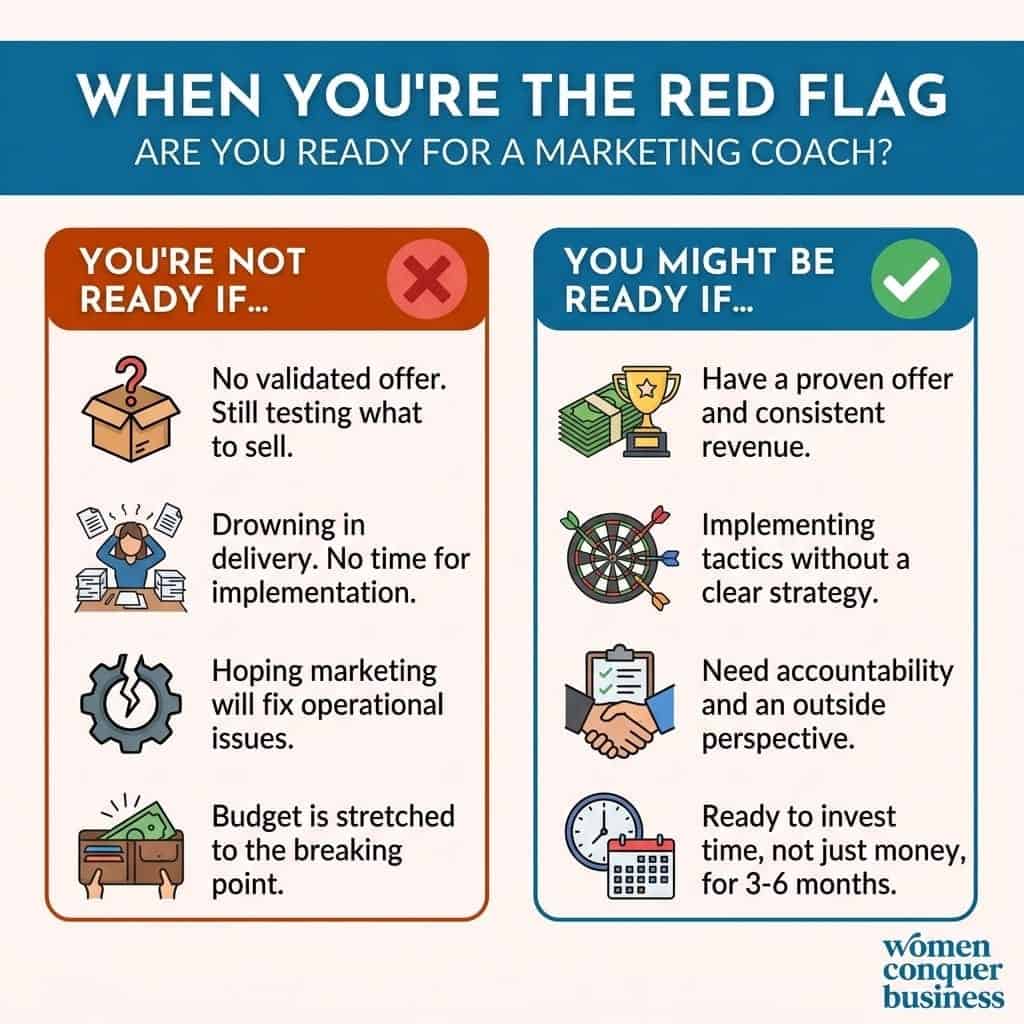 7 Marketing Coach Red Flags You Need to Know When you're the red flag 7 marketing coaching red flags