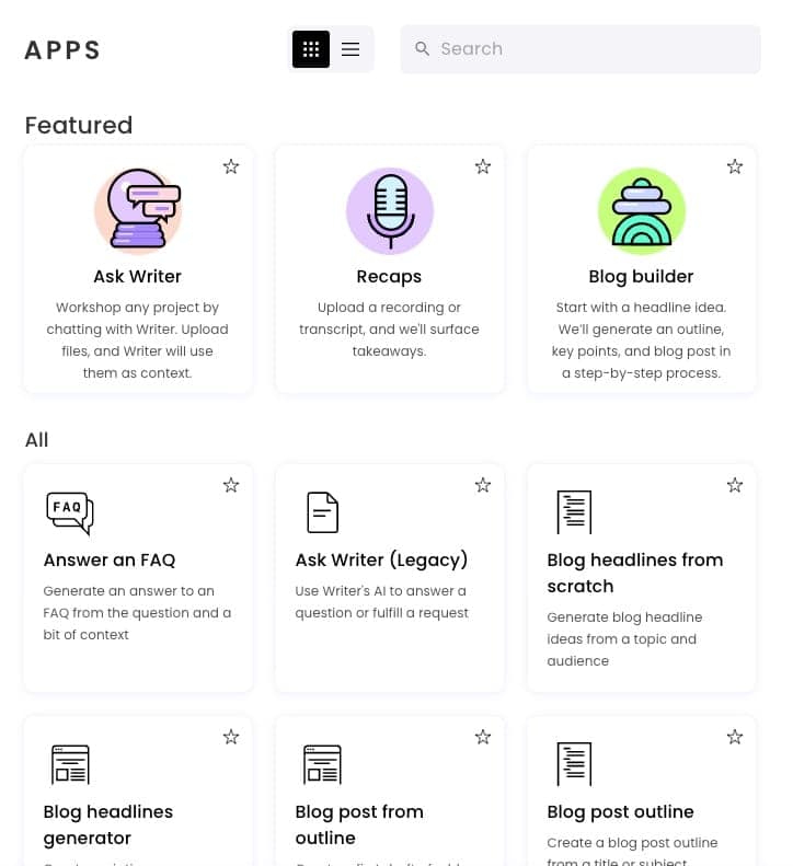 Why We Ditched Grammarly for Writer (and You Should Too) A handful of the apps available inside Writer.