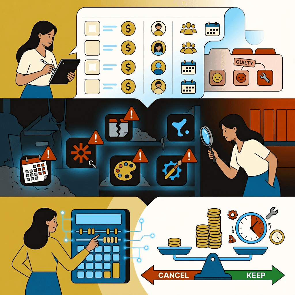 2026 Guide to Decluttering Marketing Systems: Reclaim Your Sanity and ROI build your complete marketing tool inventory