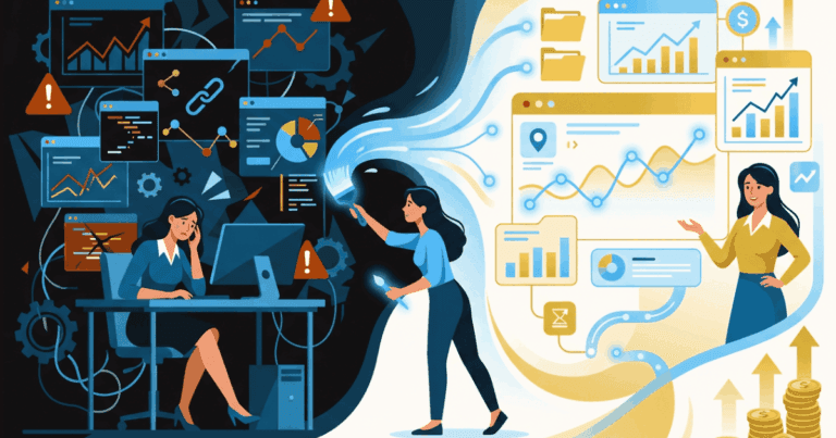 decluttering marketing systems