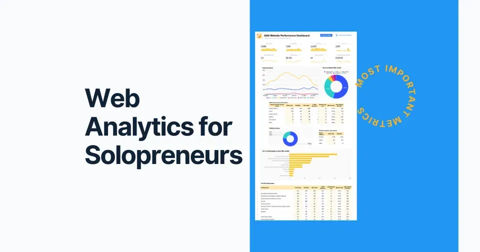 Web Analytics Every Solopreneur Should Know solopreneur web google analytics