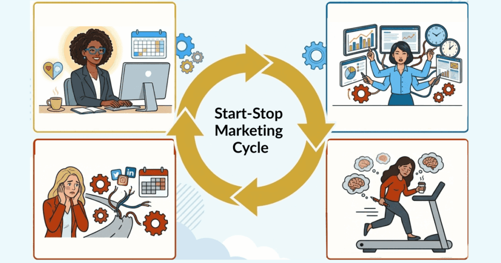 start stop marketing cycle