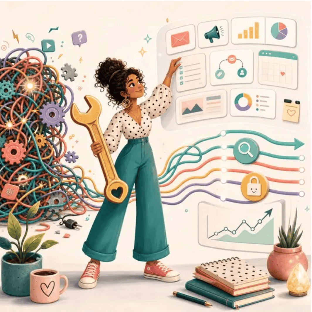 Women Conquer Business Newsletter marketing mess