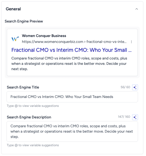 Ethical SEO: Grow Your Business Without the Sleaze seo title and description boxes wordpress